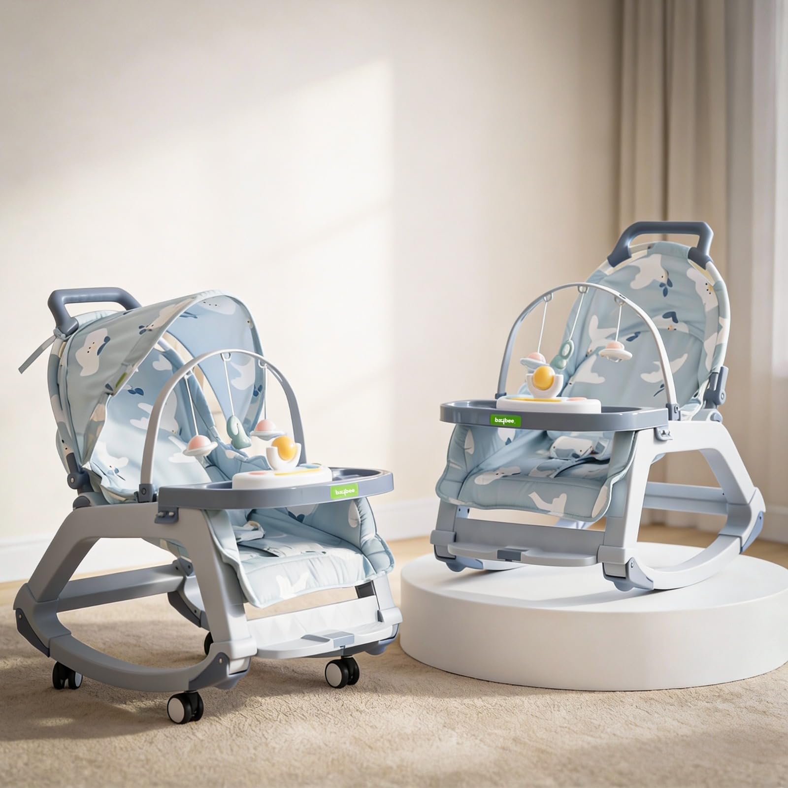 Baybee_5_in_1_Baby_Rocking_Chair_for_Kids_01 Baybee 5 in 1 Baby Rocking Chair for Kids - Image 1