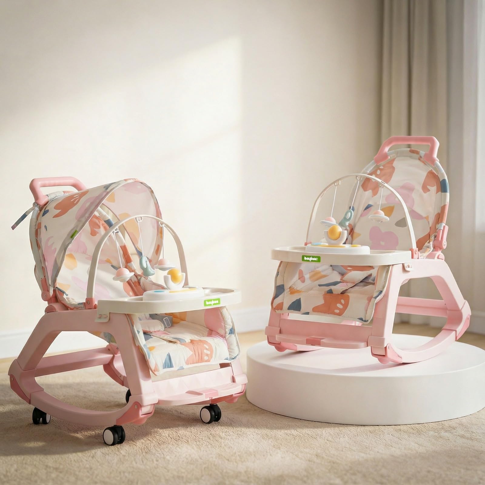 Baybee 5 in 1 Baby Rocking Chair for Kids - Image 4
