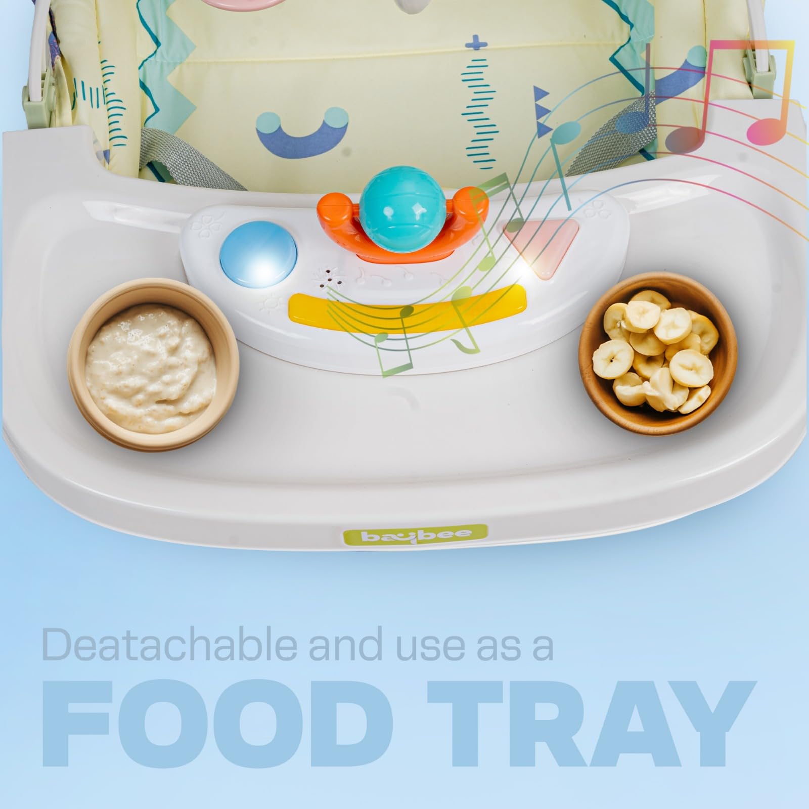 Baybee 5 in 1 Baby Rocking Chair for Kids - Image 33