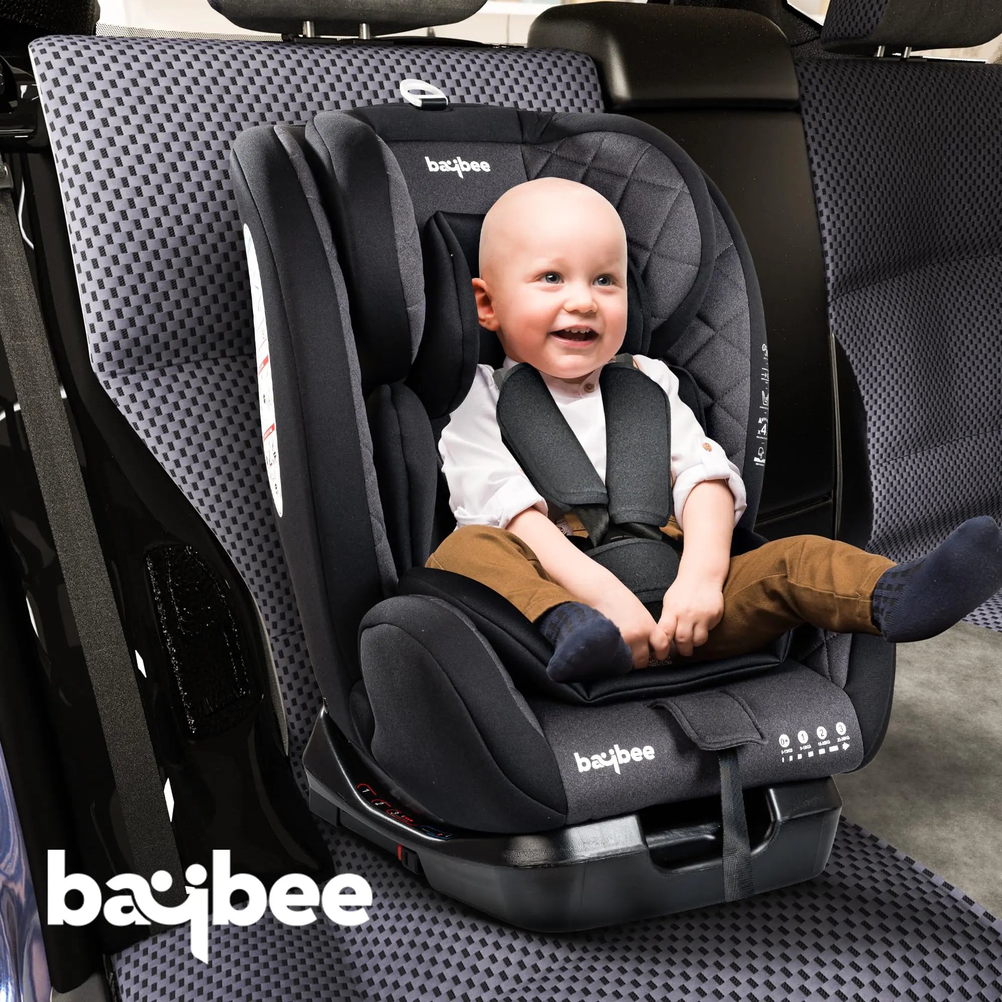 Baybee Convertible Car Seat for Baby With Isofix - Image 2