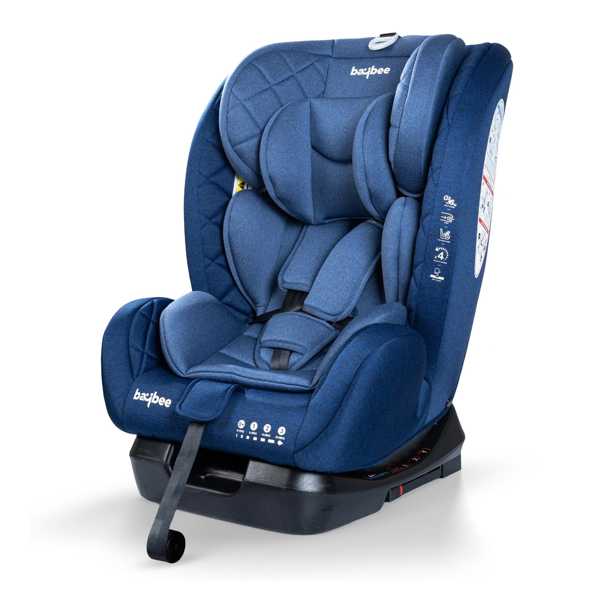 Baybee Convertible Car Seat for Baby With Isofix - Image 9