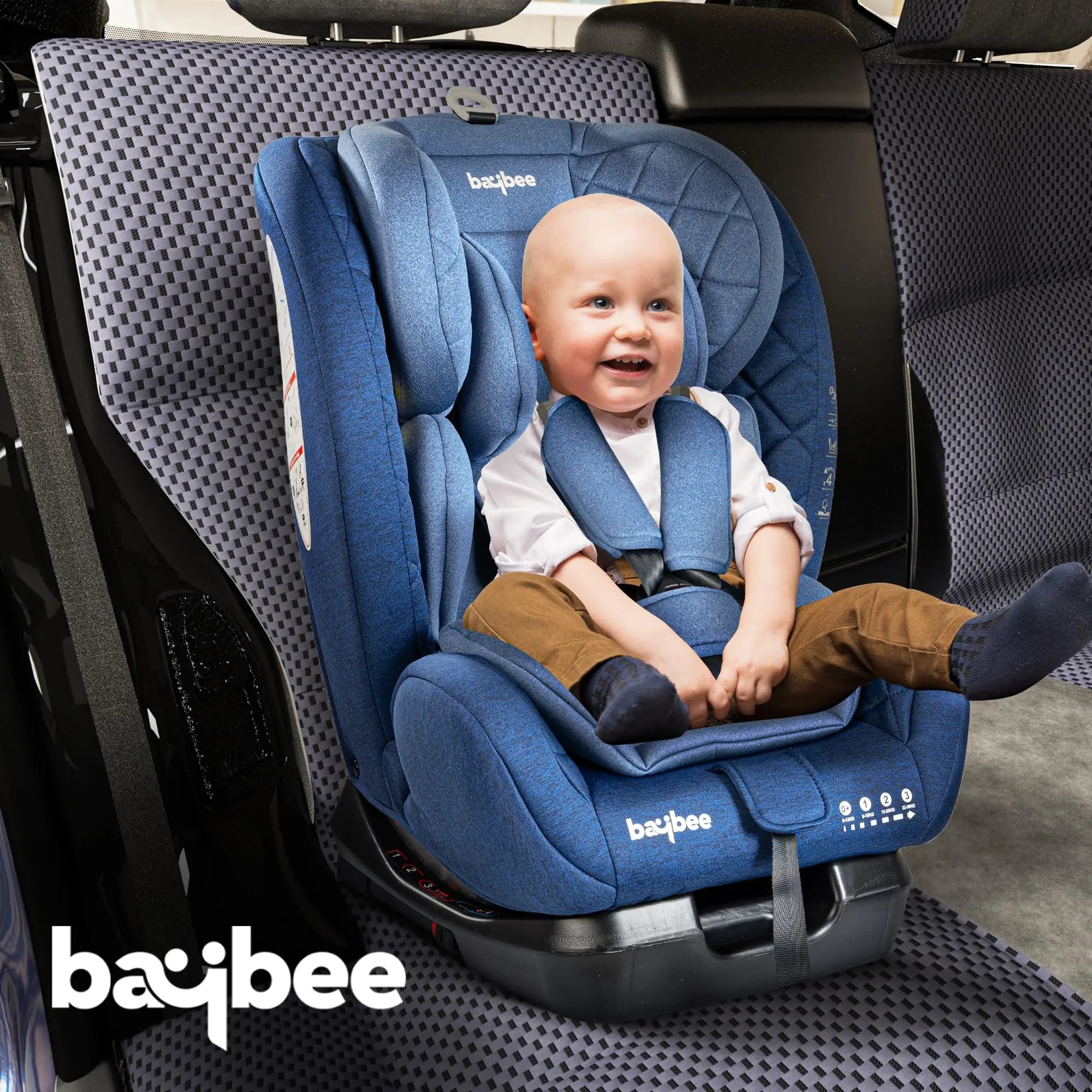 Baybee Convertible Car Seat for Baby With Isofix - Image 10