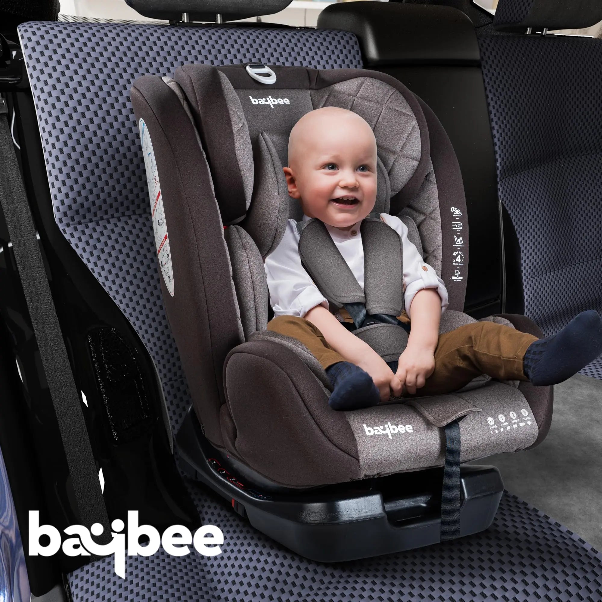 Baybee Convertible Car Seat for Baby With Isofix - Image 18