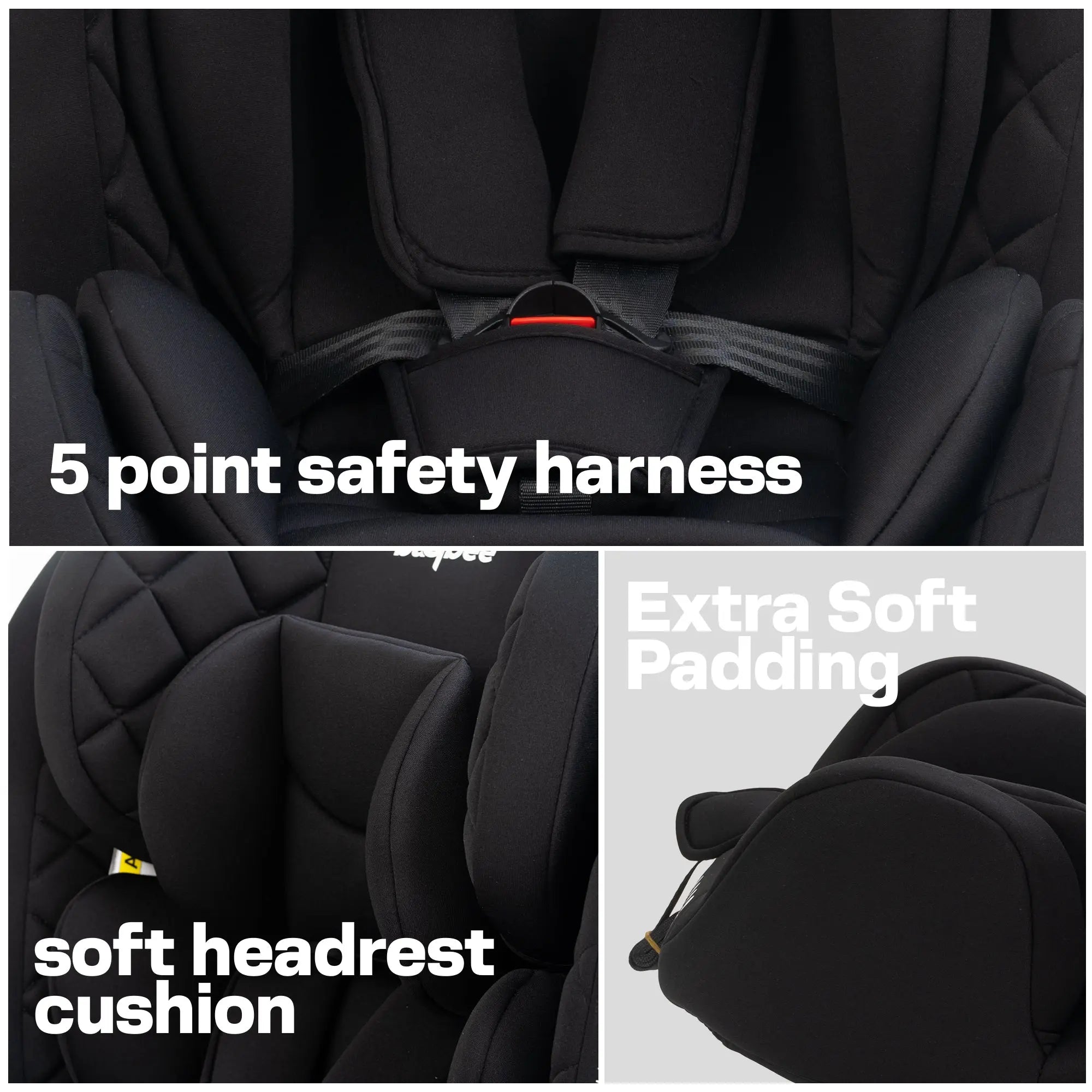 Baybee Convertible Car Seat for Baby With Isofix - Image 31