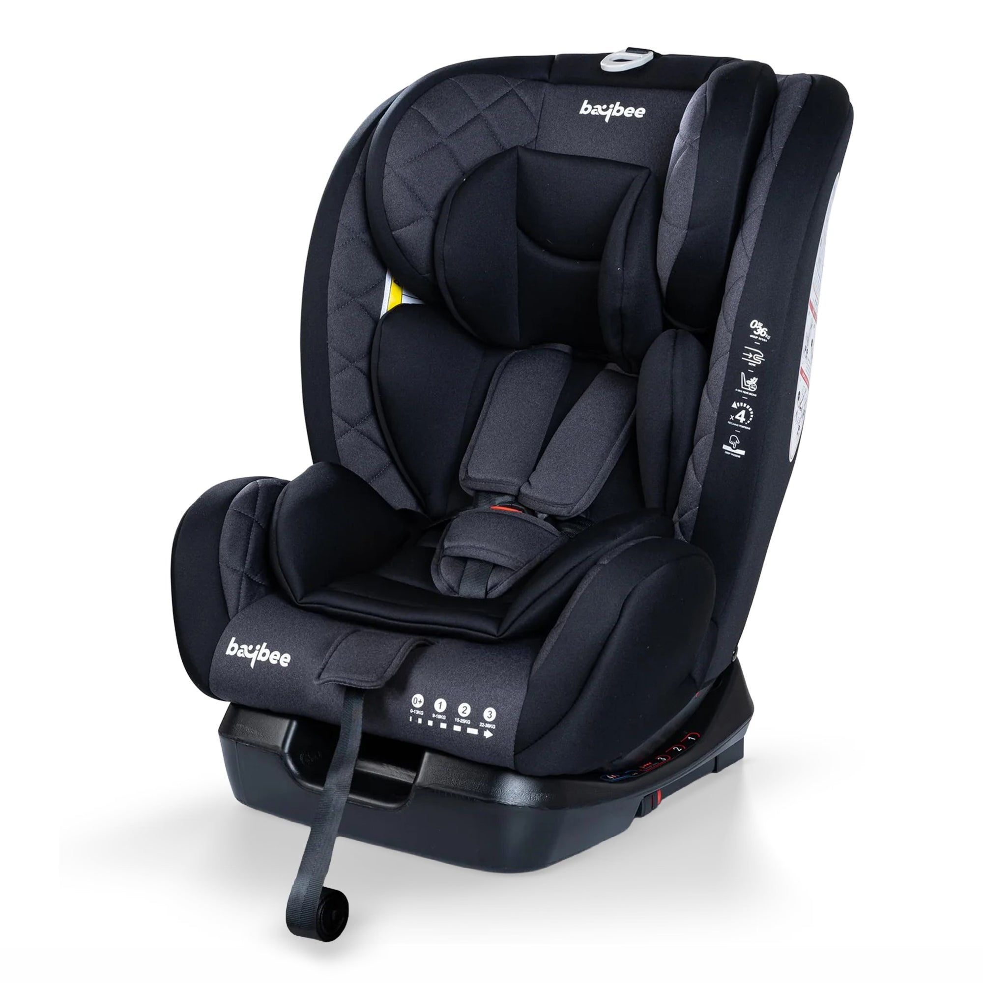 Baybee_Convertible_Infant_Car_Seat_for_Baby_0_to_12_Years_wi_01 Baybee Convertible Infant Car Seat for Baby 0 to 12 Years with 3 Position Recline - Image 1