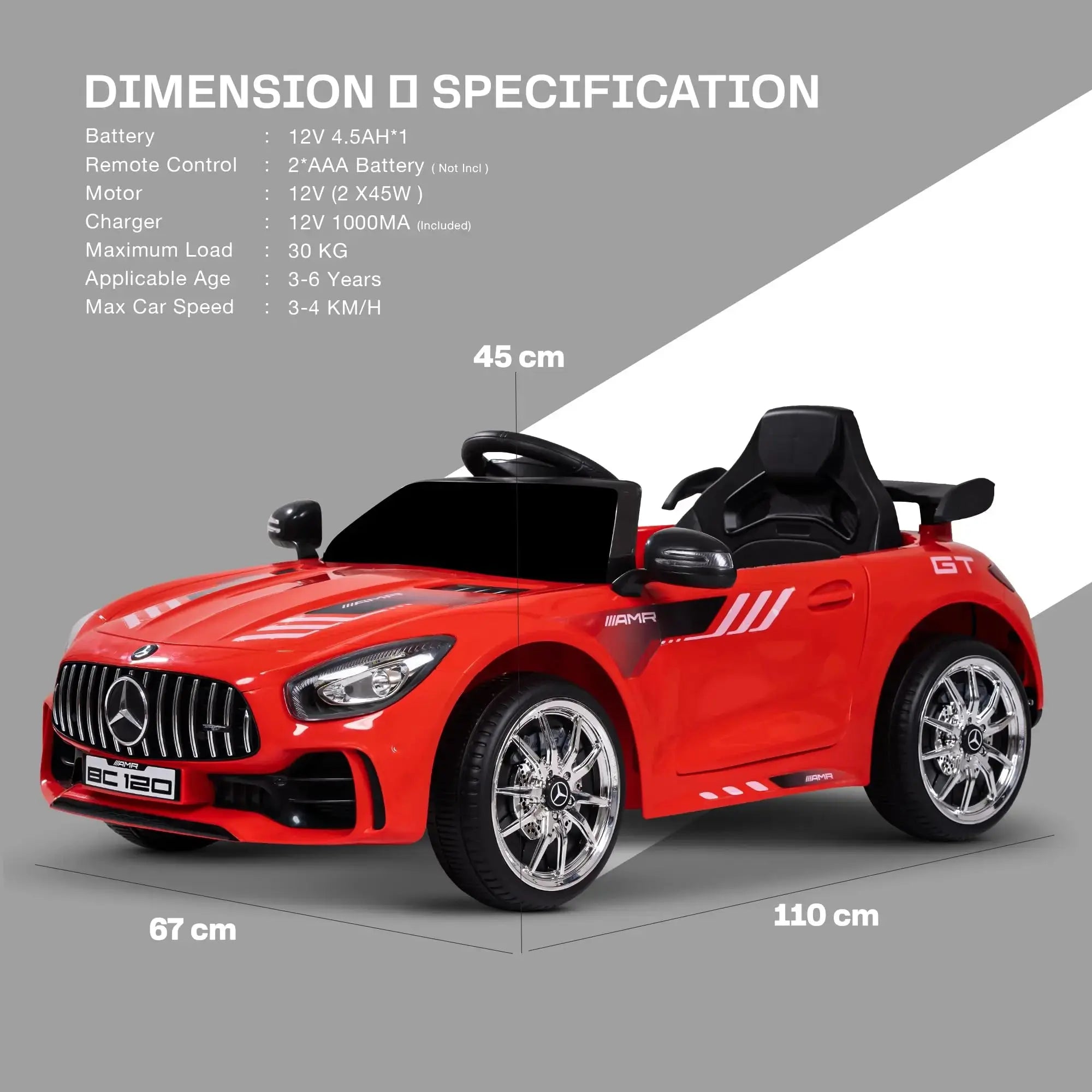 Baybee Spyder Pro Battery Operated Car for Kids - Image 7