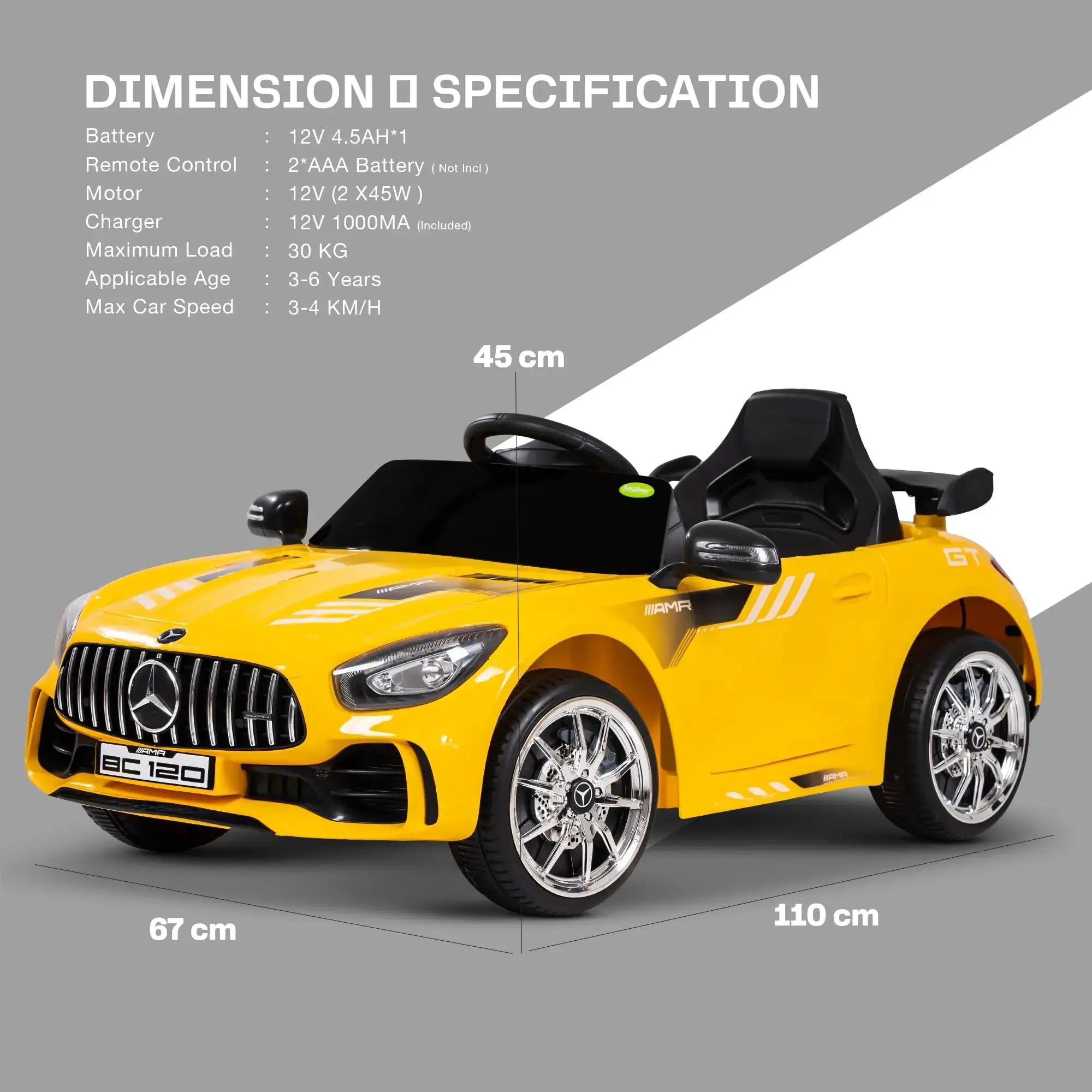 Baybee Spyder Pro Battery Operated Car for Kids - Image 14