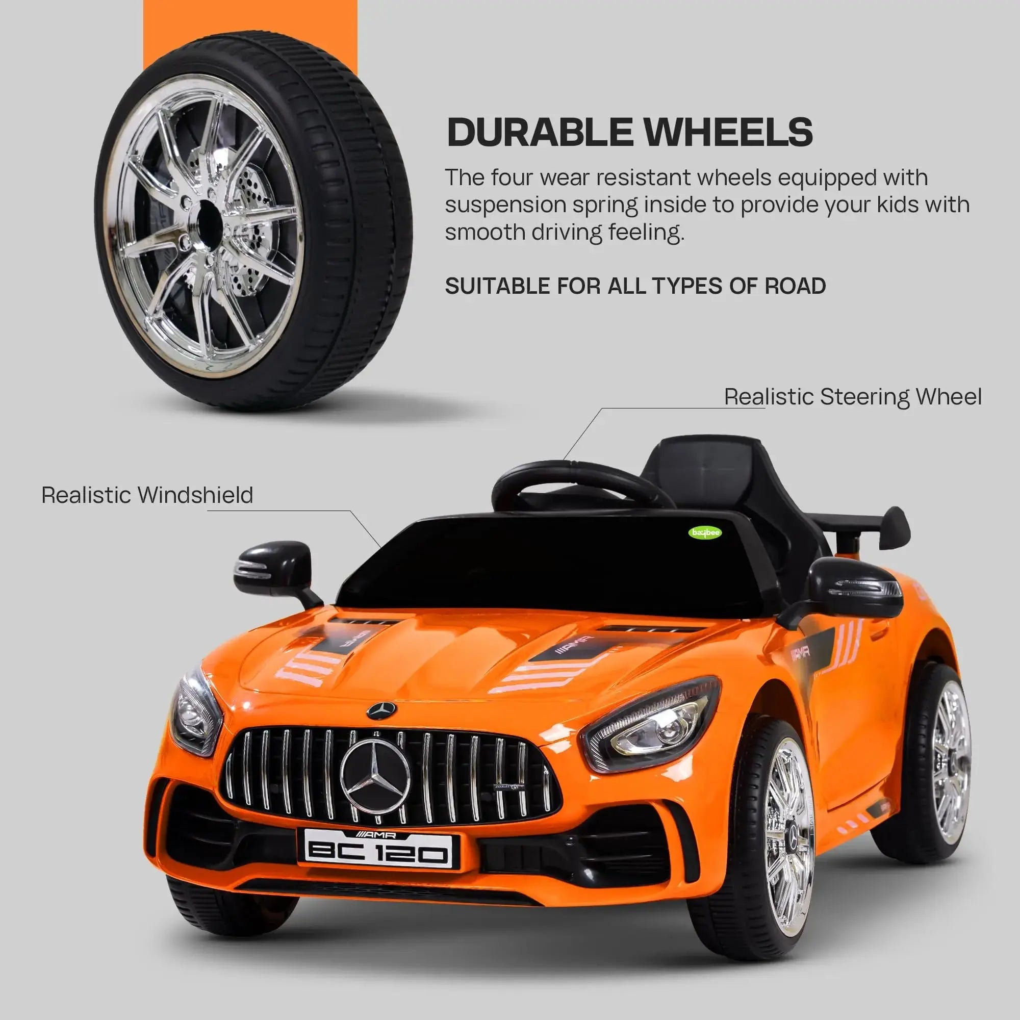 Baybee Spyder Pro Battery Operated Car for Kids - Image 27