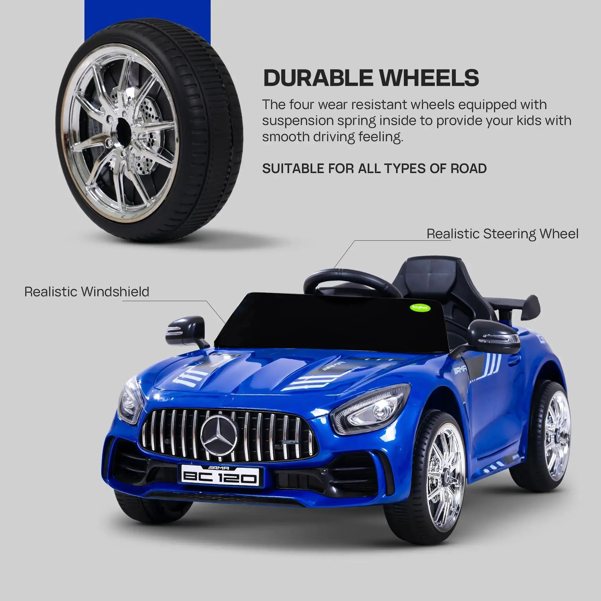 Baybee Spyder Pro Battery Operated Car for Kids - Image 34