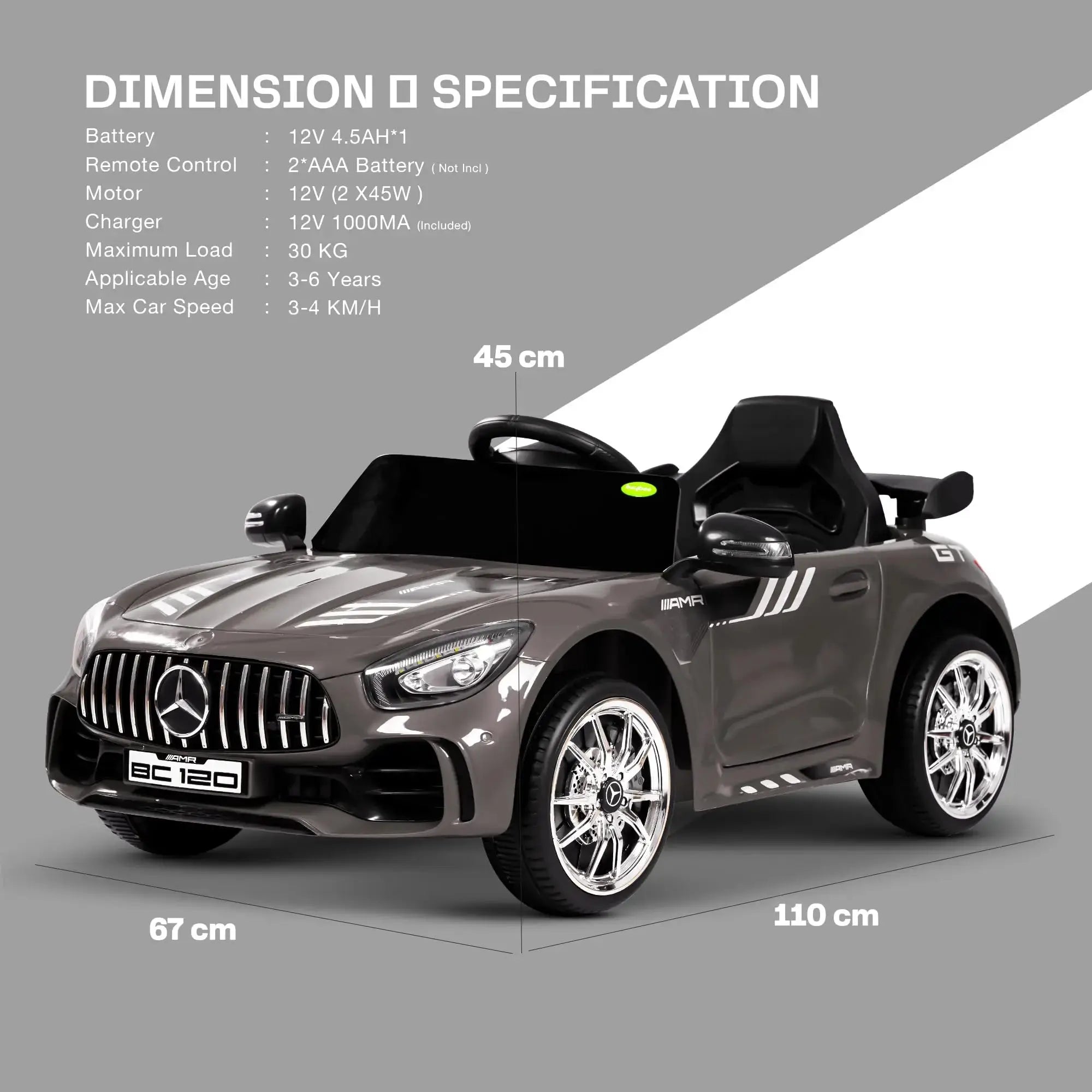 Baybee Spyder Pro Battery Operated Car for Kids - Image 38