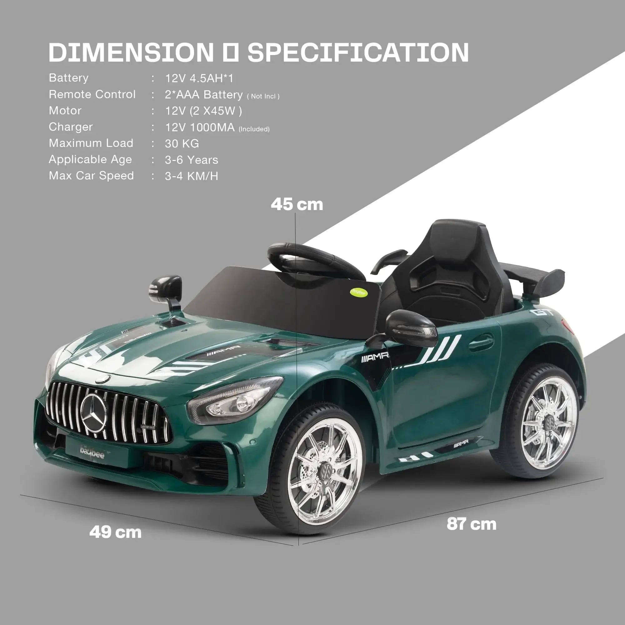 Baybee Spyder Pro Battery Operated Car for Kids - Image 50