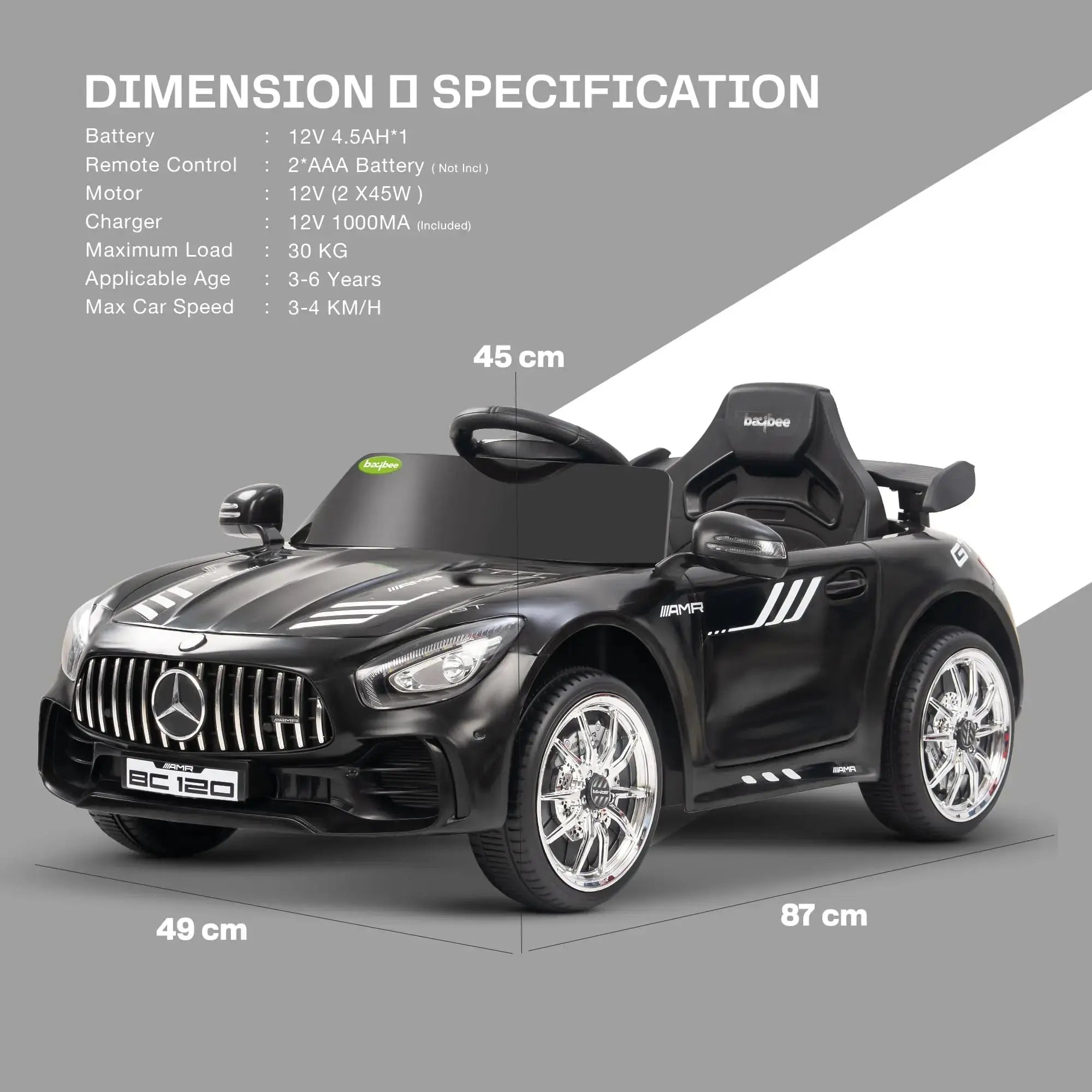 Baybee Spyder Pro Battery Operated Car for Kids - Image 61