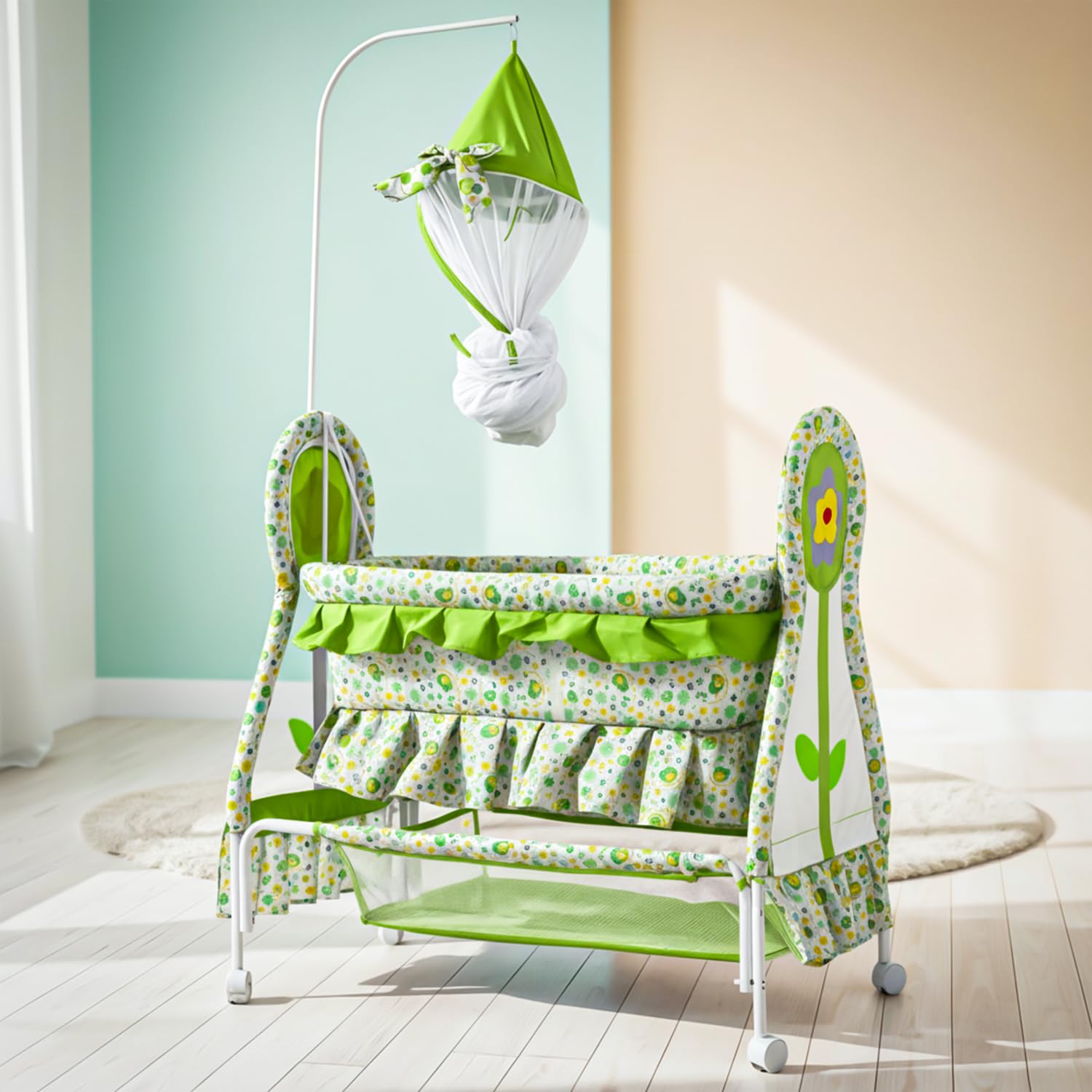 Baybee Baby Swing Cradle with Mosquito Net Infant Jhula & Palna for Newborns - Image 15