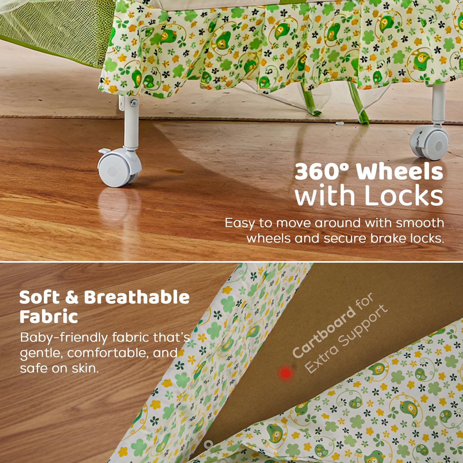 Baybee Baby Swing Cradle with Mosquito Net Infant Jhula & Palna for Newborns - Image 17