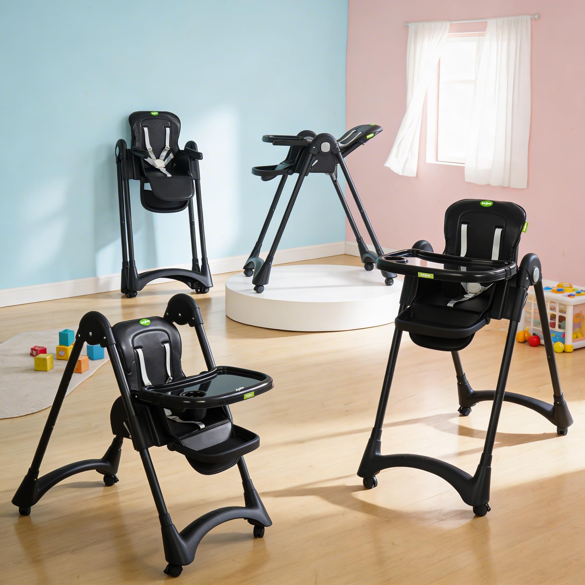 Baybee High Chair for Baby Adjustable Feeding Chair - Image 1
