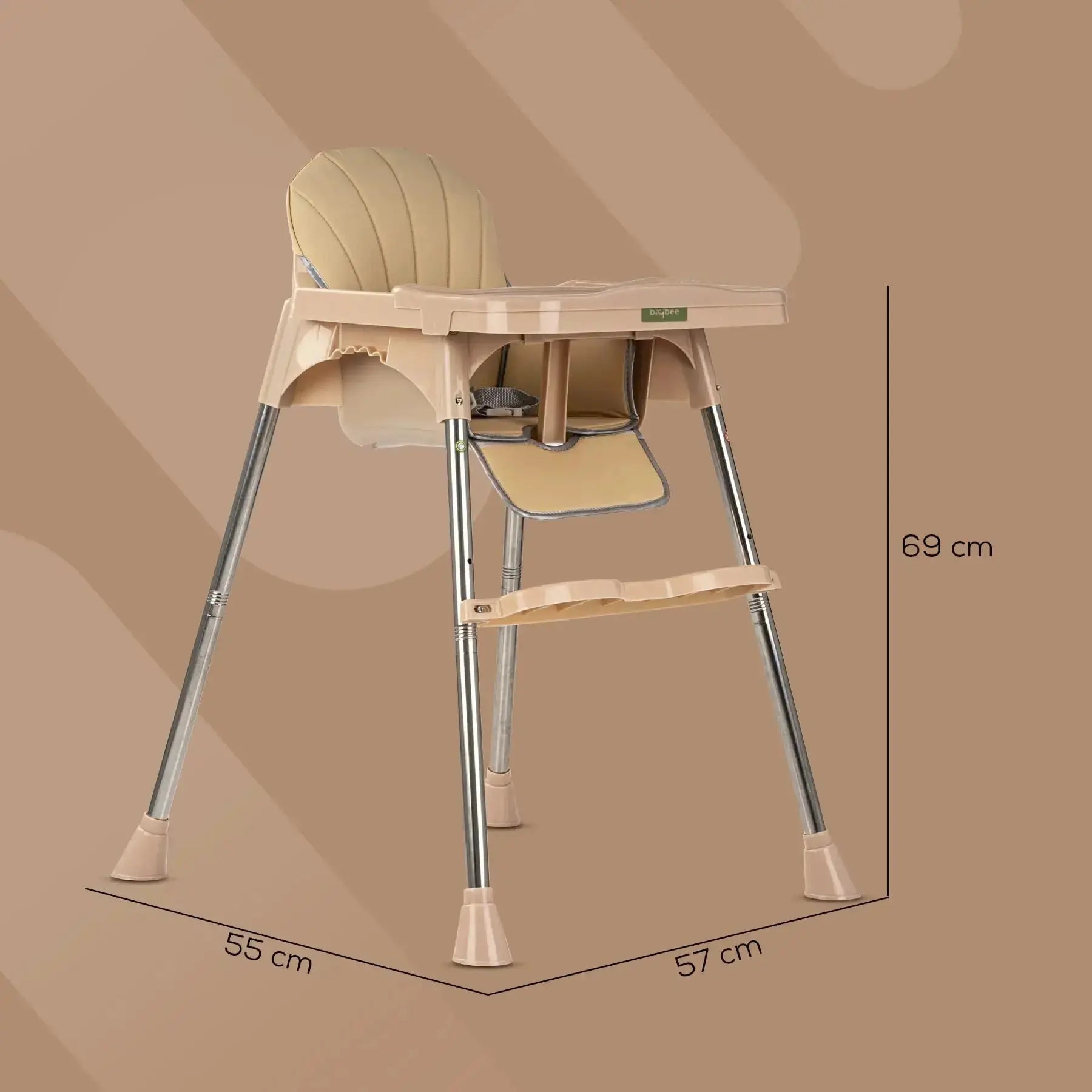 Baybee Invictus Convertible High Chair for kids - Image 7