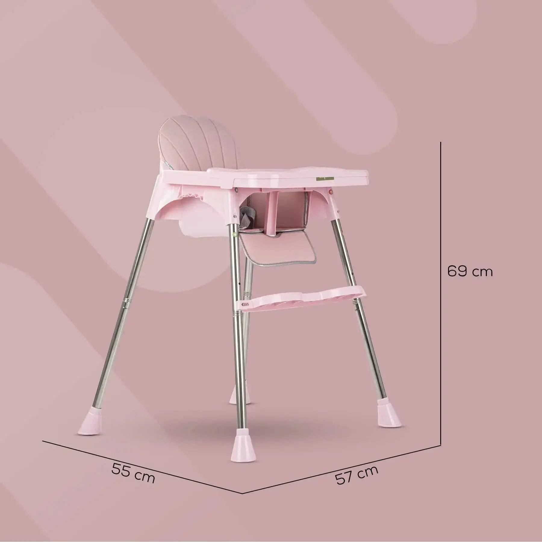 Baybee Invictus Convertible High Chair for kids - Image 16