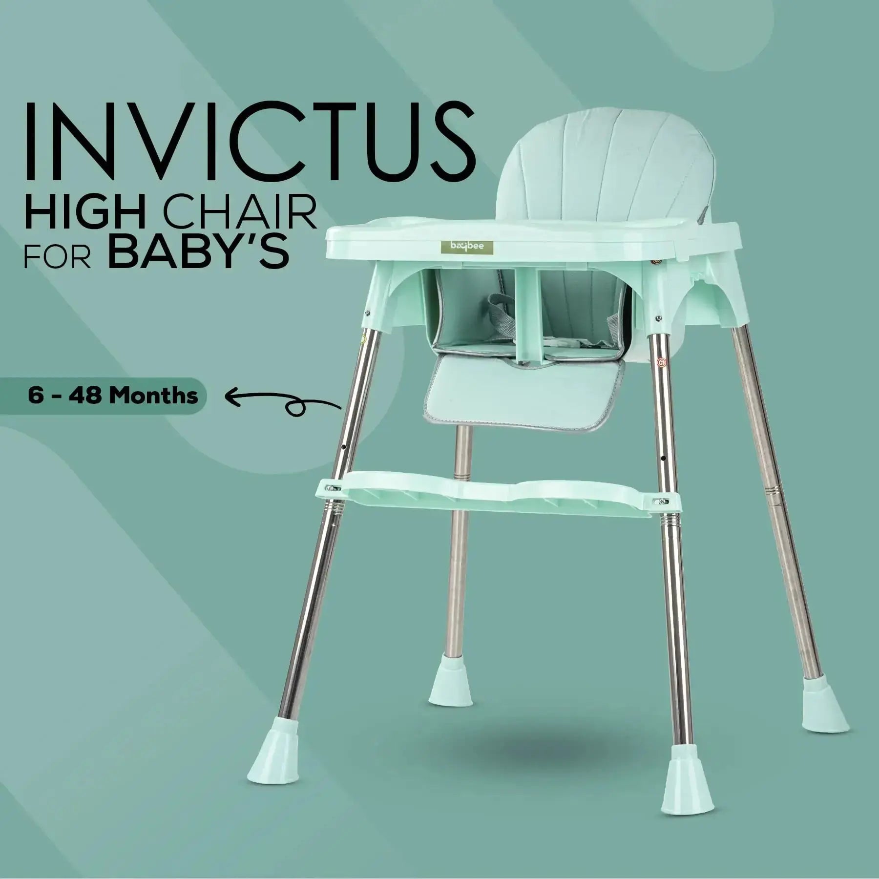 Baybee Invictus Convertible High Chair for kids - Image 18
