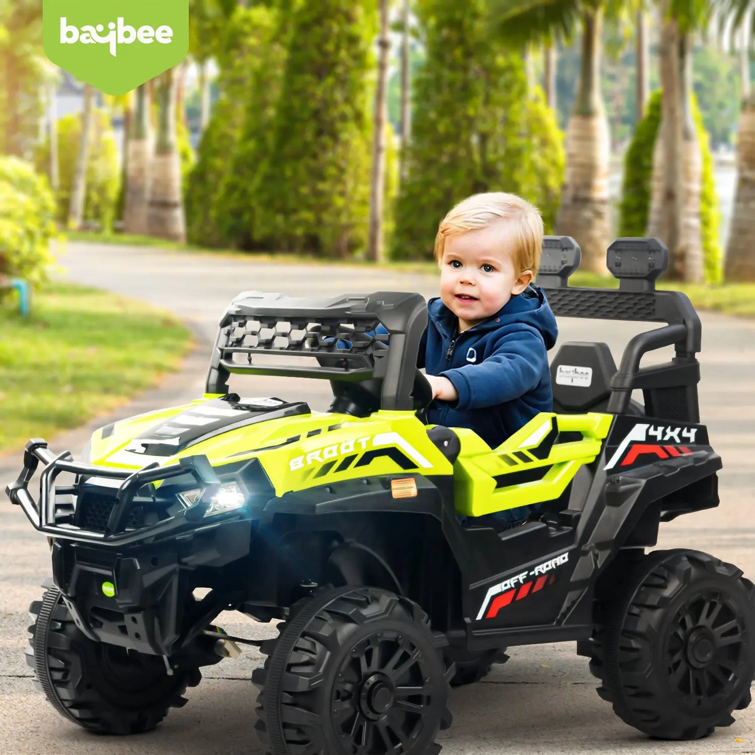 Baybee Broot Kids Battery Operated Jeep for Kids - Image 39
