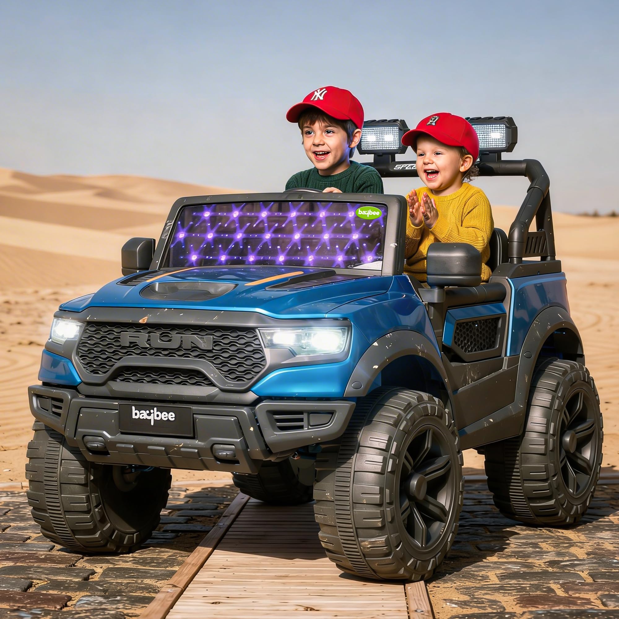 Baybee Run 4X4 Kids Battery Operated Jeep for Kids  (Painted) - Image 18