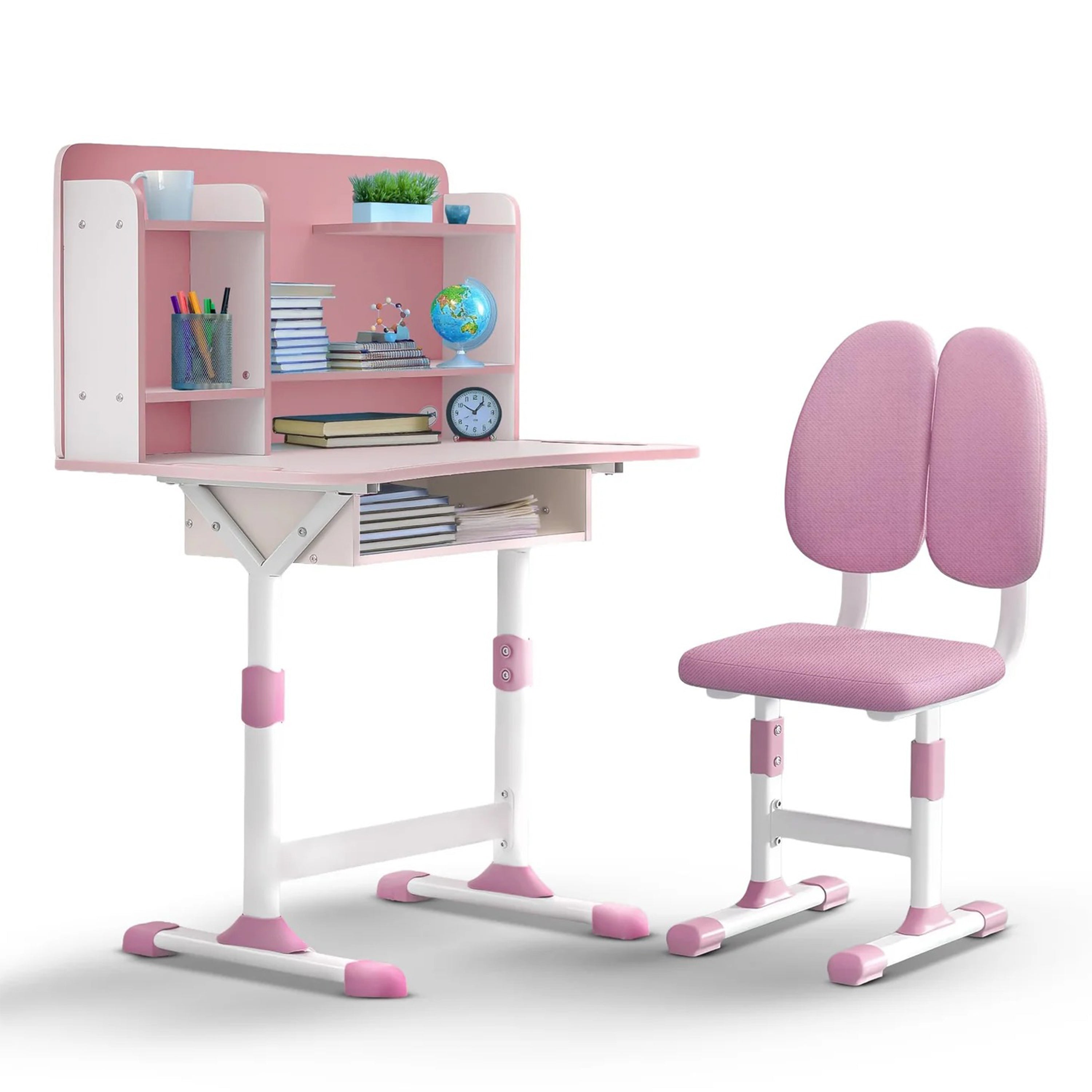 Baybee Kids Study Table and Chair Set for Adjustable Study Table for Kids with Chair, Ergonomic Writing Desk - Image 9