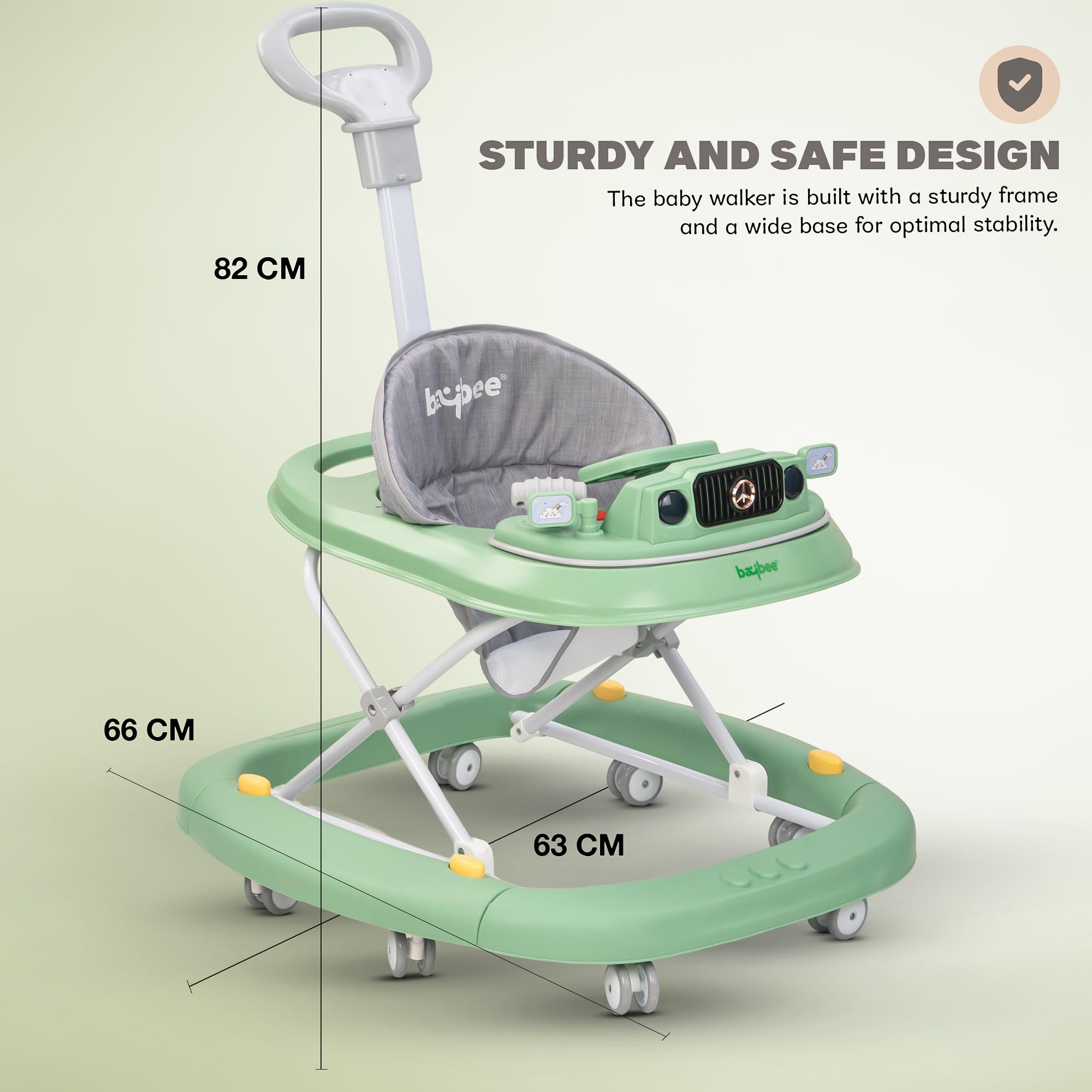 Baybee 2 in 1 Gypsy Baby Walker for Kids with Rocker - Image 29