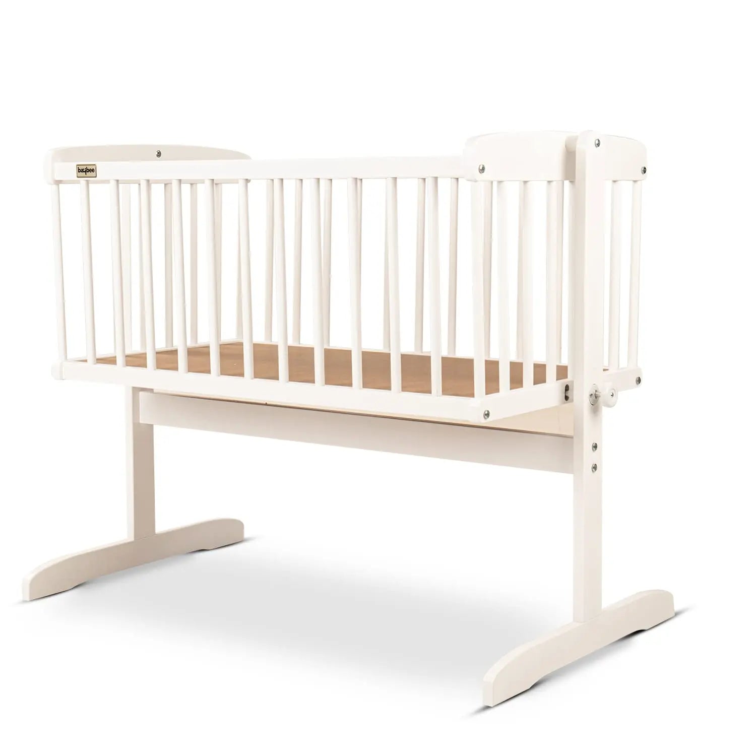 BAYBEE_Medusa_Cradle_for_Baby_Adjustable_Height_Baby_Cot_Mos_01 BAYBEE Medusa Cradle for Baby, Adjustable Height, Baby Cot, Mosquito Net & Mattress - Image 1
